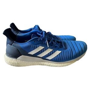 Adidas Boost Solar Glide Sneakers Mens Size 14 Continental 702001 Blue White